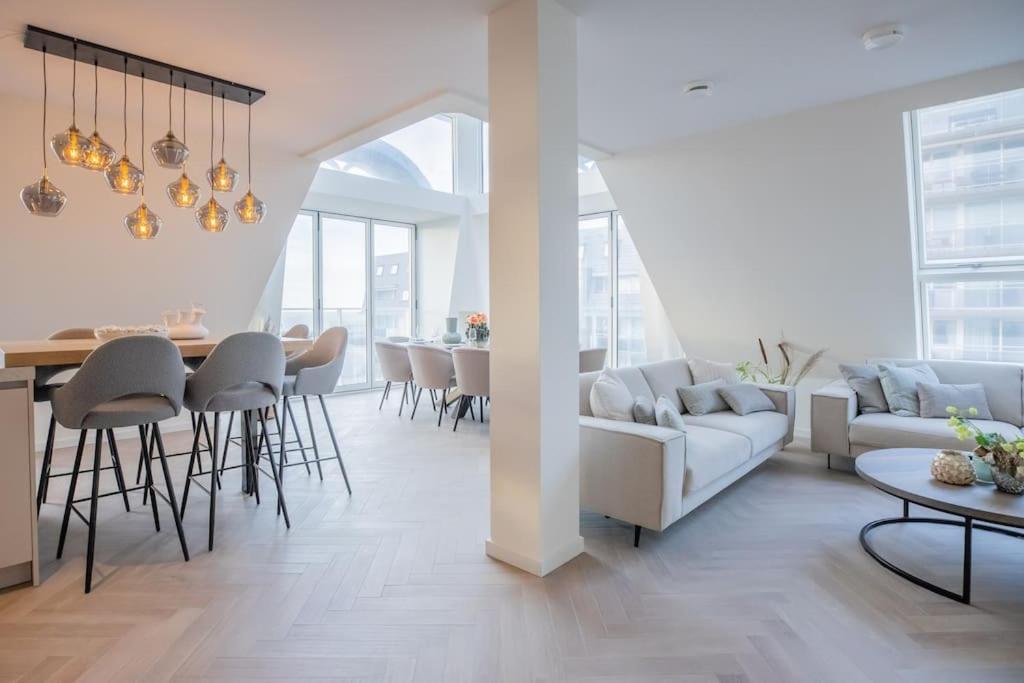Penthouse Royal, Luxurious And Cozy With Sauna Cadzand Eksteriør bilde